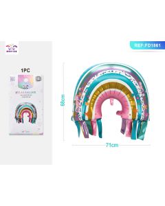 PALLONCINO MYLAR 27" RAINBOW FD1861