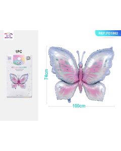 PALLONCINO MYLAR 39" SUPERSHAPE FARFALLA FD1862