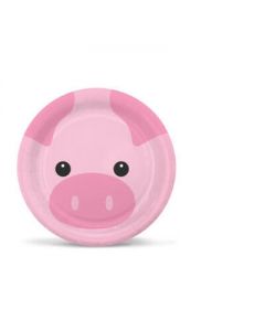 PIATTO FATTORIA MAIALINO 8 pz