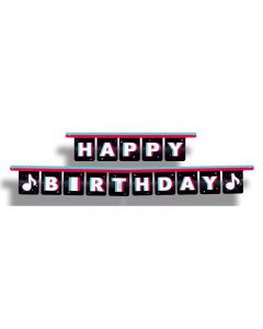 FESTONE TIK TOK HAPPY  BIRTTHDAY.
