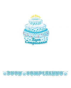 FESTONE SCRITTA MAXI BUON COMPLEANNO