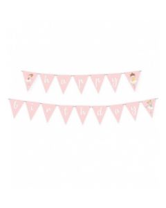 FESTONE BANDIERINE HAPPY BIRTHDAY PICCOLA BALLERINA