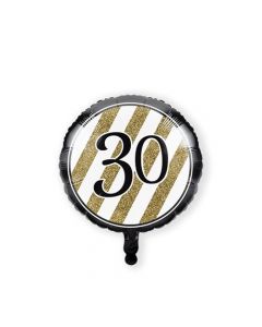 PALLONCINO MYLAR 18" 30 ANNI 