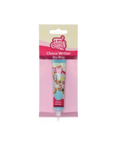 CHOCO WRITERS PENNA PER DECORAZIONI DOLCI AZZURRO 25GR