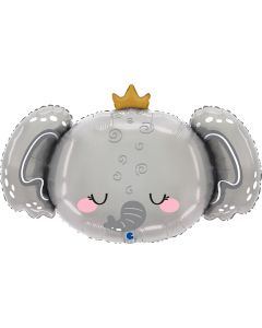 PALLONCINO MYLAR SUPERSHAPE 38" BABY ELEPHANT