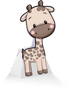 SCATOLINE GIRAFFA 6x4x12,3cm PZ.20
