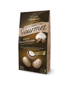 OVETTI CONFETTATI GOURMET PANNA E CIOCCOLATO 150GR