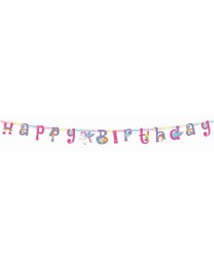 FESTONE HAPPY BIRTHDAY UNICORNO