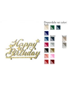 Cake Topper Happy Birthday Plex