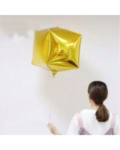 MYLAR CUBO ORO 16inch PZ2