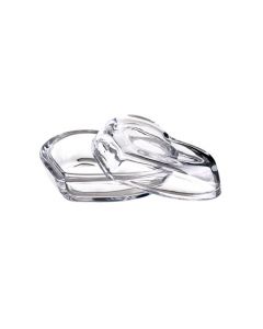 SCATOLA CUORE VETRO H50X115X102