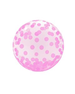 CRYSTAL BALLOON PINK