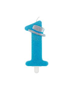 CANDELINA N.1 GLITTER BLUE