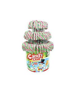 CANDY CANE SNOW MAN ROSSO E VERDE 100PZ 12GR