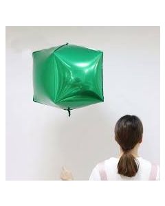 CUBO MYLAR VERDE 16inch 2Pz
