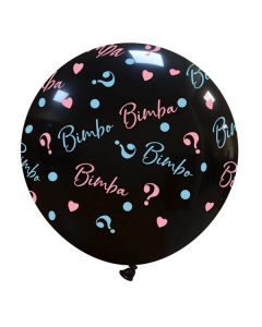 MONGOLFIERA 32" GENDER REVEAL NERA BIMBO O BIMBA? PZ.2