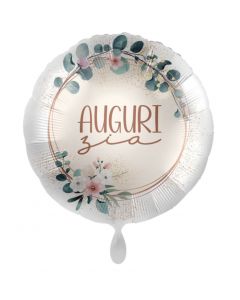PALLONCINO DF MYLAR 18" AUGURI ZIA