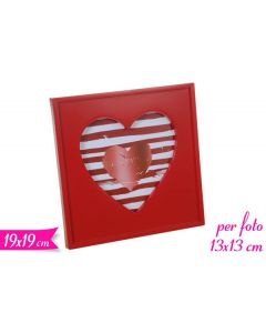 CORNICE PORTAFOTO A FORMA DI CUORE LV