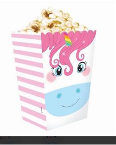 SCATOLINE POP CORN UNICORNO PZ.4