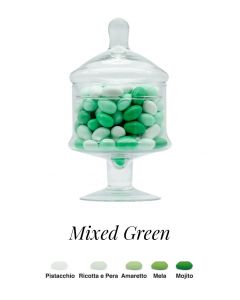 CONFETTI OREFICE MIXED GREEN 1KG