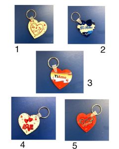 PORTACHIAVI CUORE SAN VALENTINO LV