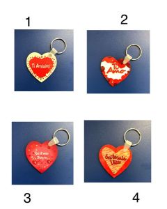 PORTACHIAVI CUORE SAN VALENTINO LOVE LV