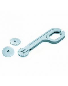 ROTELLA TAGLIA E DECORA + 3 DISCHI DECORATIVI