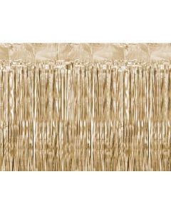 CURTAIN BACKDROP ORO METAL