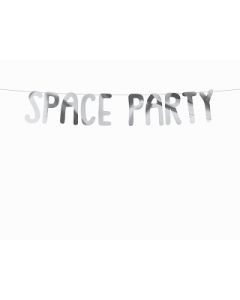 FESTONE SCRITTA SPACE PARTY