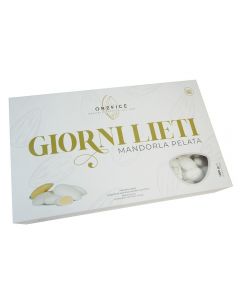 CONFETTI OREFICE GIORNI LIETI MANDORLA PELATA BIANCO 1KG