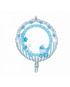 PALLONCINO MYLAR LITTLE BABY CELESTE