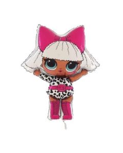 PALLONCINO SUPERSHAPE MYLAR LOL SURPRISE DIVA
