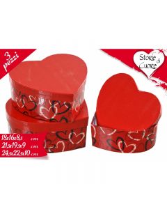 SET SCATOLE MEDIE LOVE YOU PZ.3 LV