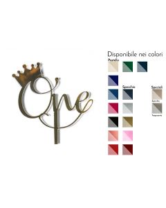Cake Topper One Plex