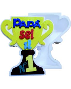SCATOLA POLISTIROLO COPPA TROFEO PAPA'