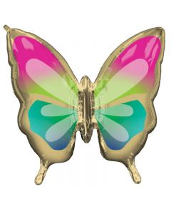 PALLONCINO 30" SUPER SHAPE FARFALLA "Tropical Butterfly"