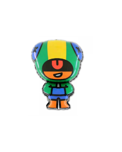 PALLONCINO 32" SUPERSHAPE LEON "BRAWL STARS"