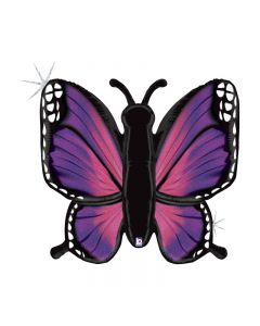 PALLONCINO 46" SUPER SHAPE FARFALLA "Big Butterfly Pink"