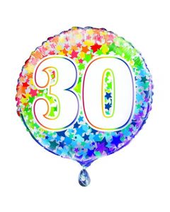 FOIL MULTICOLOR 30 ANNI 