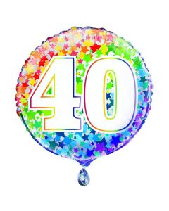 FOIL 40 ANNI MULTICOLOR 