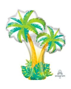 PALLONCINO SUPERSHAPE MYLAR PALMA TROPICALE 