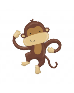 PALLONCINO SCIMMIETTA FOIL SUPERSHAPE 101cm