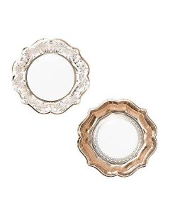 PIATTI PARTY PORCELAIN ROSE GOLD PZ.12