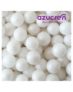 PERLINE IN ZUCCHERO BIANCHE 7MM AZUCREN 90GR