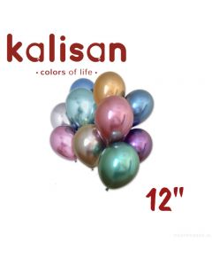 PALLONCINI KALISAN IN LATTICE 12" MIRROR PZ.100