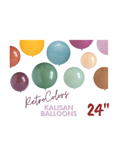 PALLONCINI KALISAN IN LATTICE 24" PASTELLO VINTAGE PZ.2