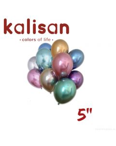 PALLONCINI KALISAN IN LATTICE 5" MIRROR PZ.100