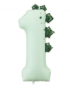 FOIL NUMERO 1 DINOSAURI 92CM