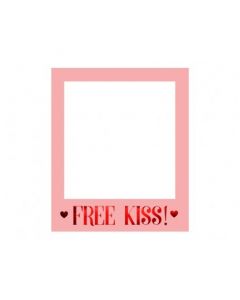CORNICE PER FOTO SELFIE "FREE KISS" LV
