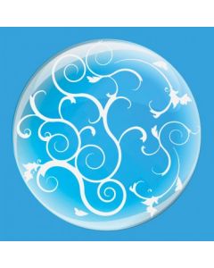 DECO B-LOON FILIGRANA BIANCA